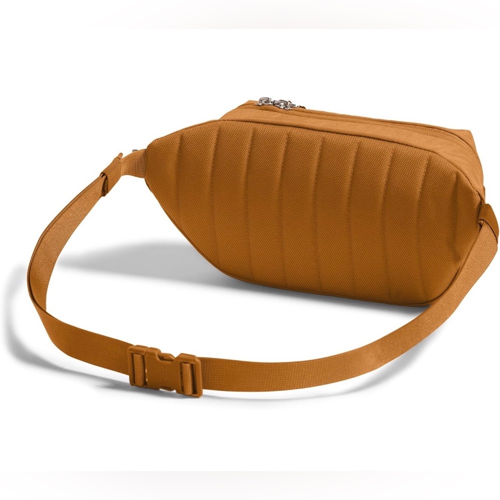 The North Face Tan Belt Bag with Front Zip Pocket. Water repellant. New - Picture 3 of 6